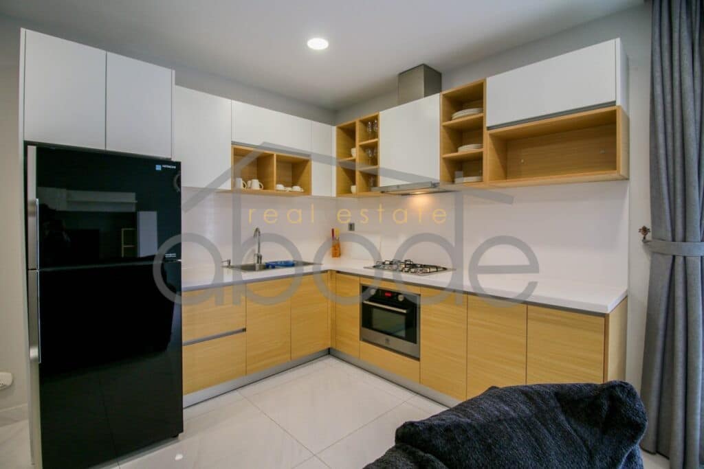 1 bedroom serviced apartment for rent BKK 2 central Phnom Penh