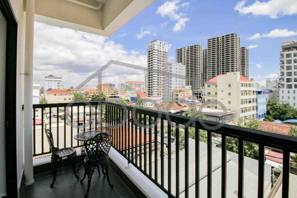 2 bedroom apartment for rent Russian Market BKK1