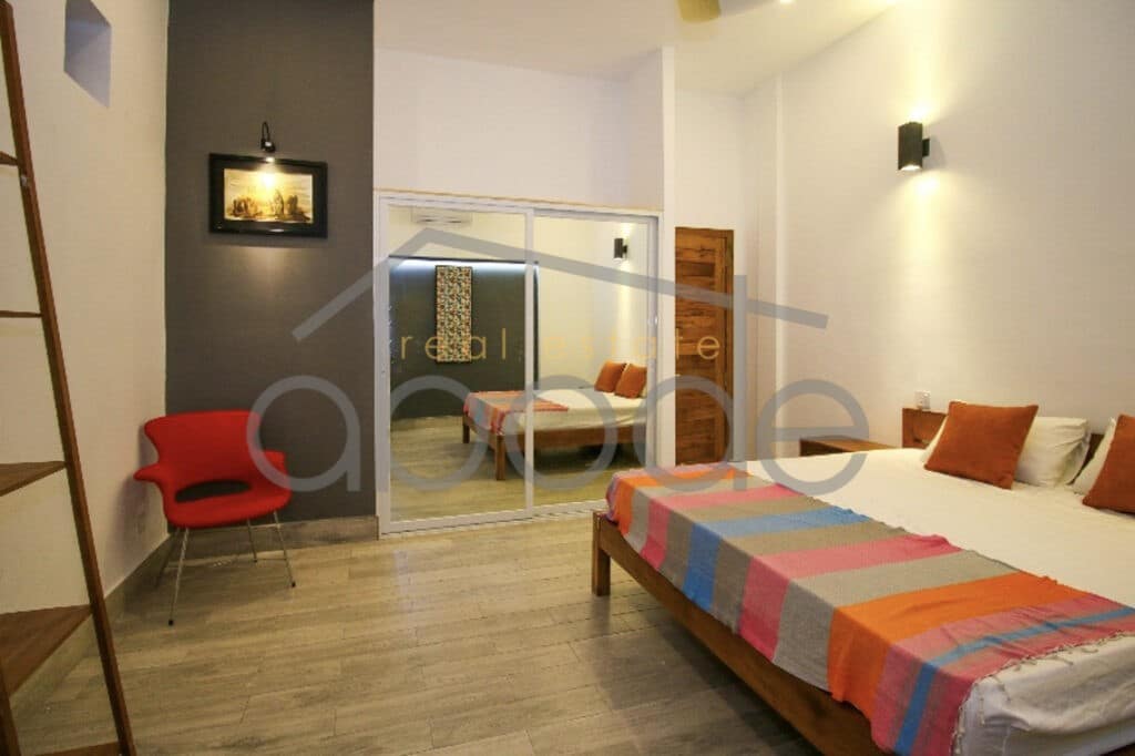2 bedroom designer apartment for rent Daun Penh central Phnom Penh