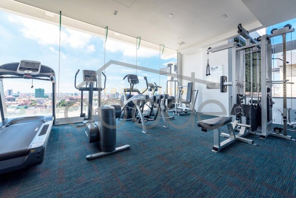 2 bedroom serviced apartment for rent BKK 1