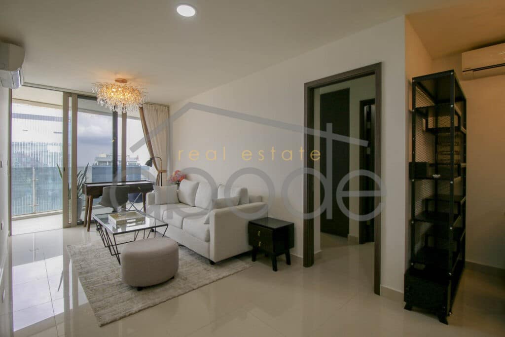 3 bedroom apartment for rent The Peak Diamond island Tonle Bassac Phnom Penh