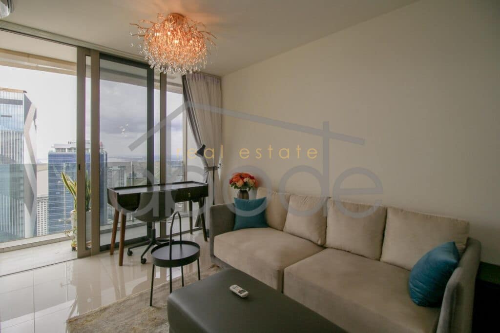 3 bedroom luxury apartment for rent The Peak Diamond island Tonle Bassac Phnom Penh