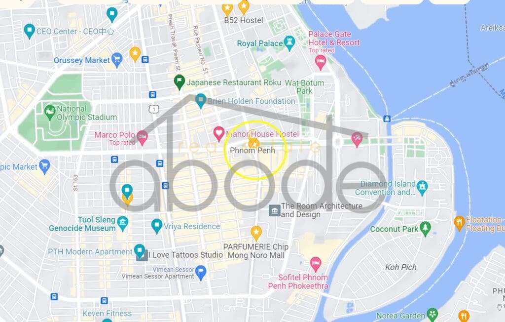 Commercial Land for sale Independence Monument central Phnom Penh