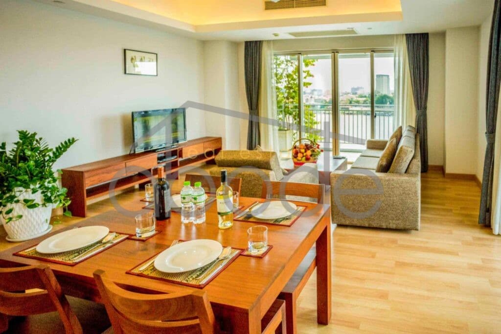 Serviced apartment for rent Chroy Changvar Phnom Penh