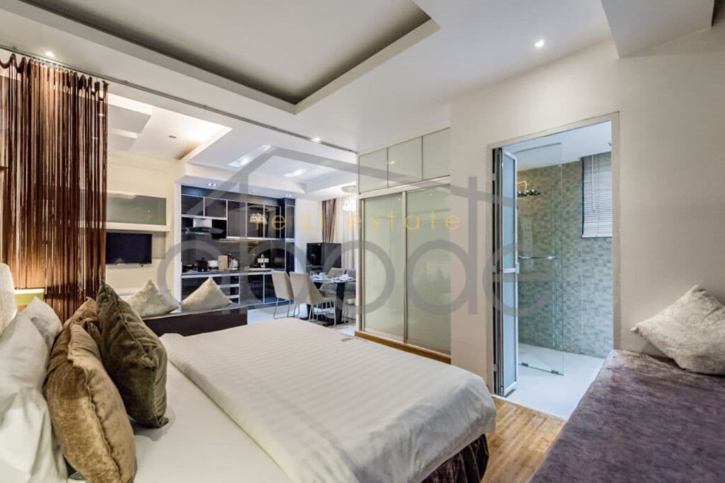 Serviced studio apartment for rent BKK 1