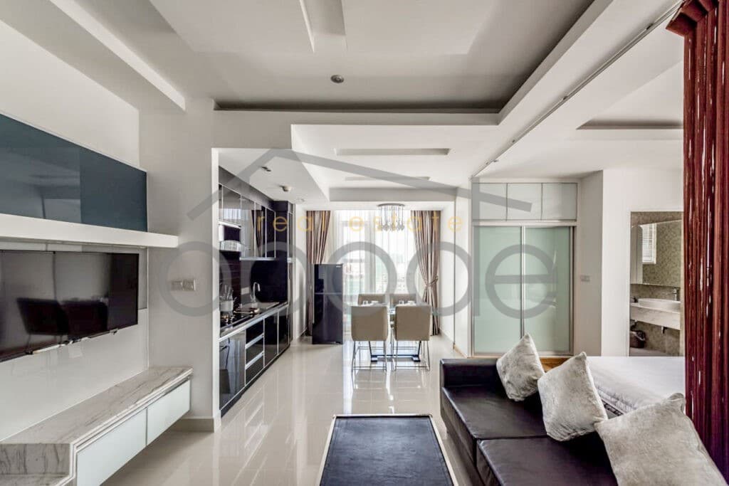Serviced studio apartment for rent BKK 1