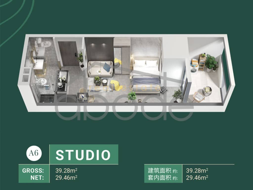 Studio apartment for sale BKK 1 central Phnom Penh