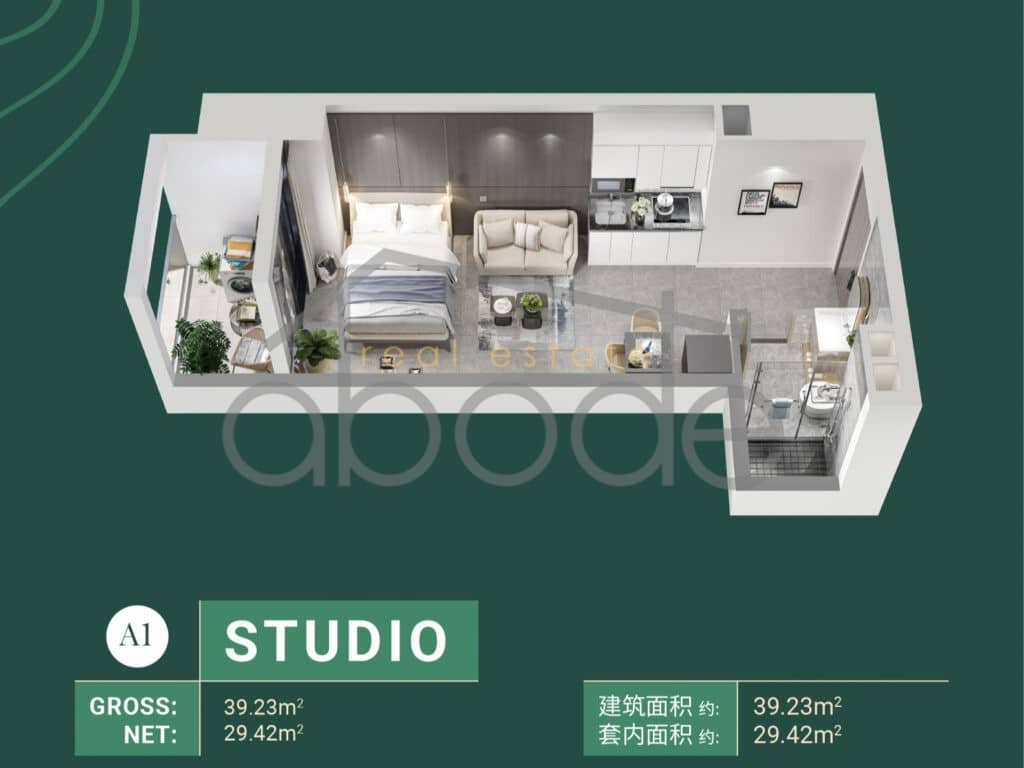 Studio apartment for sale BKK 1 central Phnom Penh