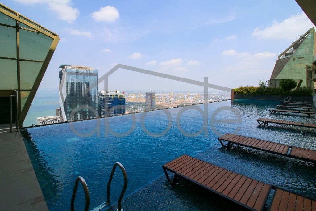 3 bedroom luxury apartment for rent The Peak Diamond island Tonle Bassac Phnom Penh