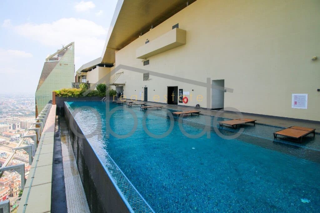 3 bedroom luxury apartment for rent The Peak Diamond island Tonle Bassac Phnom Penh