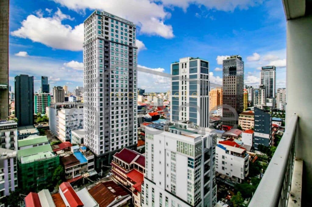 2 bedroom apartment for rent BKK 1 central Phnom Penh
