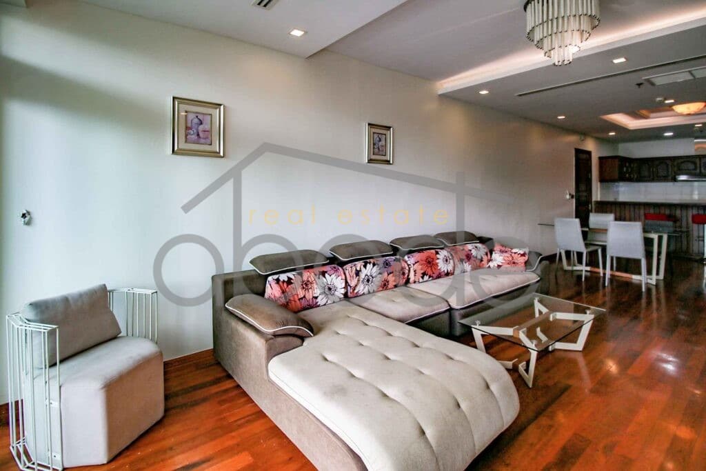 2 bedroom serviced apartment for rent BKK 1 Phnom Penh