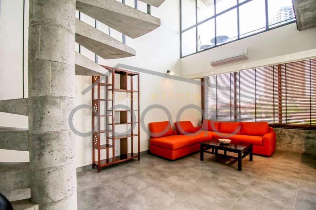 Luxury duplex 4 bedroom apartment for rent Chroy Changvar