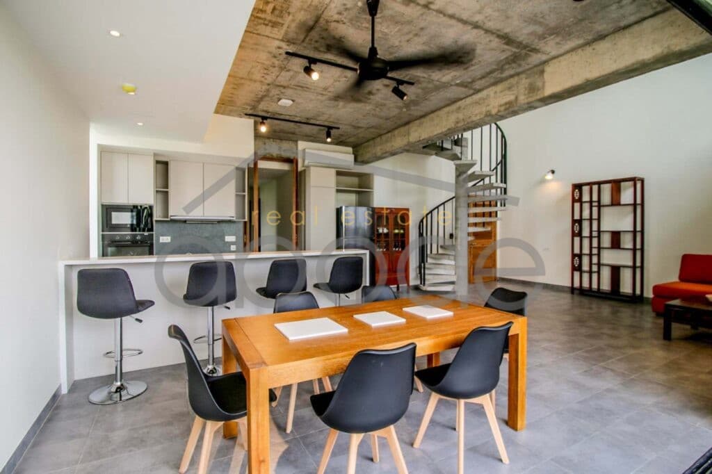 Luxury duplex 4 bedroom apartment for rent Chroy Changvar