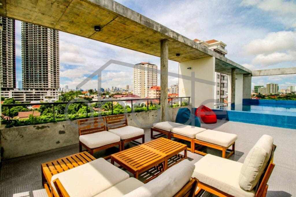 Modern 3 bedroom apartment for rent Chroy Changvar