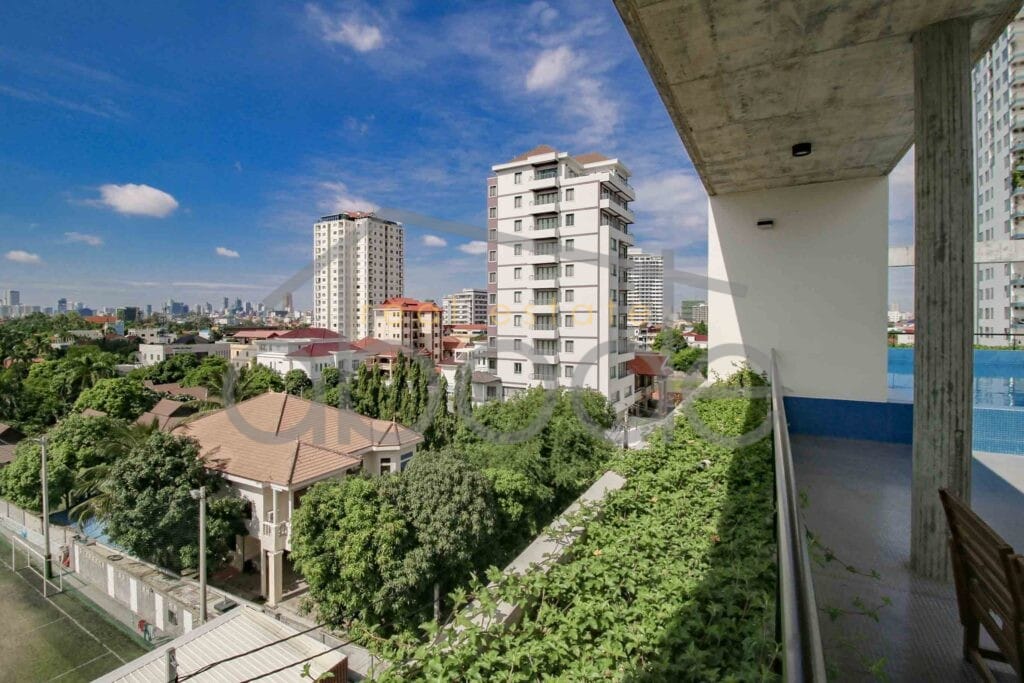 Modern 4 bedroom apartment for rent Chroy Changvar Swimming Pool