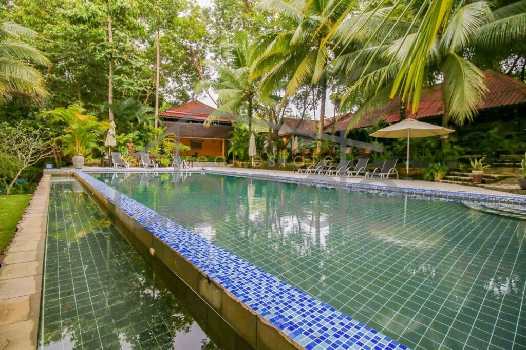 Hotel resort garden setting for sale Sihanoukville