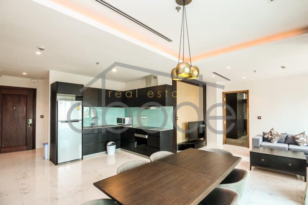 2-bedroom apartment for rent Daun Penh central Phnom Penh