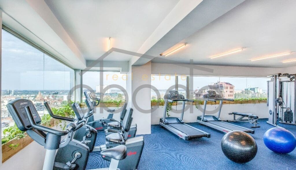 2-bedroom apartment for rent Daun Penh central Phnom Penh