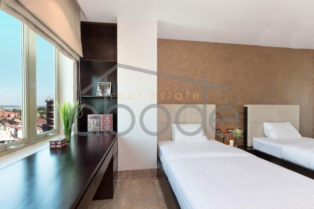 2-bedroom apartment for rent Daun Penh central Phnom Penh