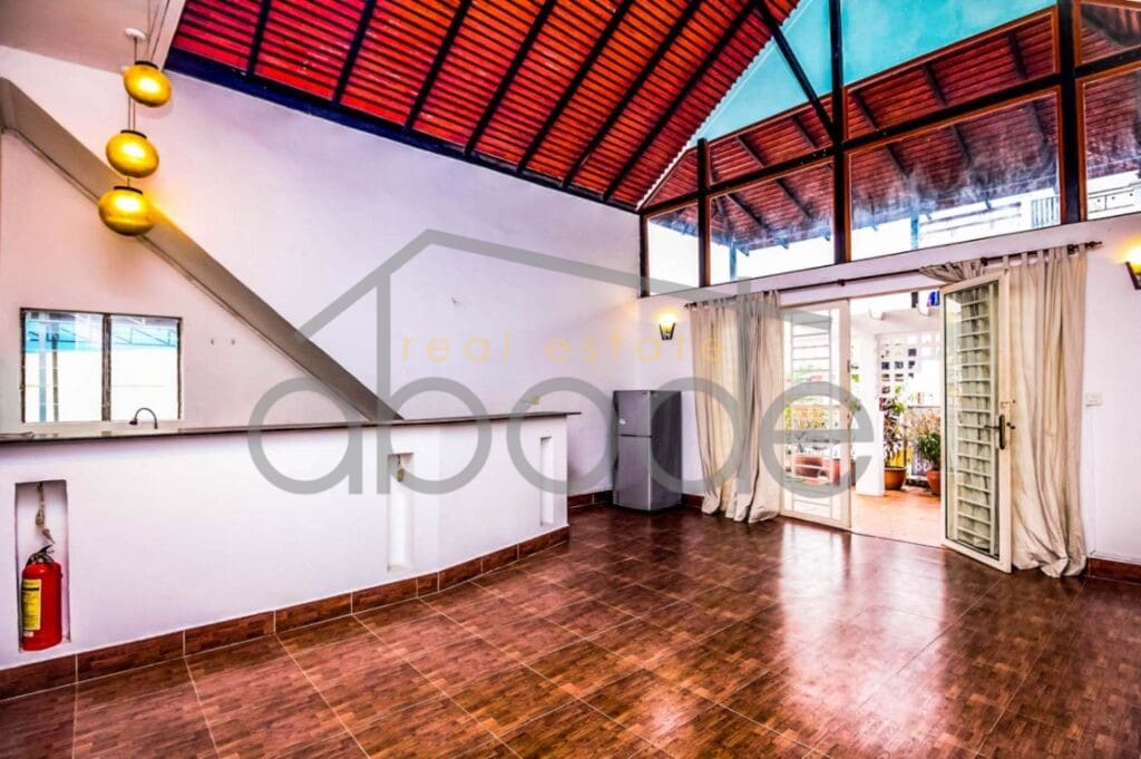Large 2 bedroom apartment roof terrace for sale Daun Penh