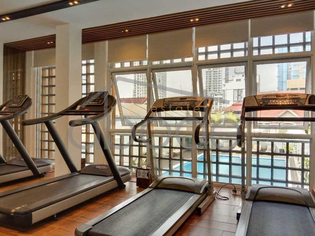 Large 1 bedroom apartment for rent BKK 1