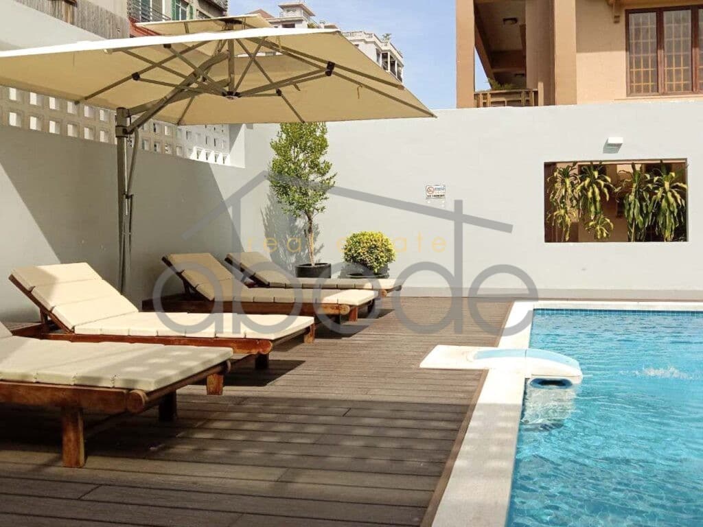 Large 1 bedroom apartment for rent BKK 1