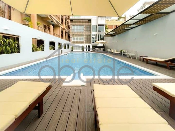 Large 1 bedroom apartment for rent BKK 1
