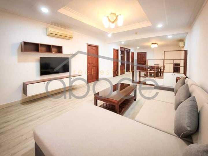 Large 1 bedroom apartment for rent BKK 1
