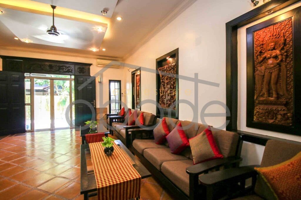 Villa for rent Rose Gardens Tonle Bassac