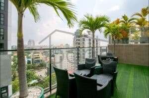 BKK1.AL2 Luxury 2 bedroom apartment for rent central Phnom Penh