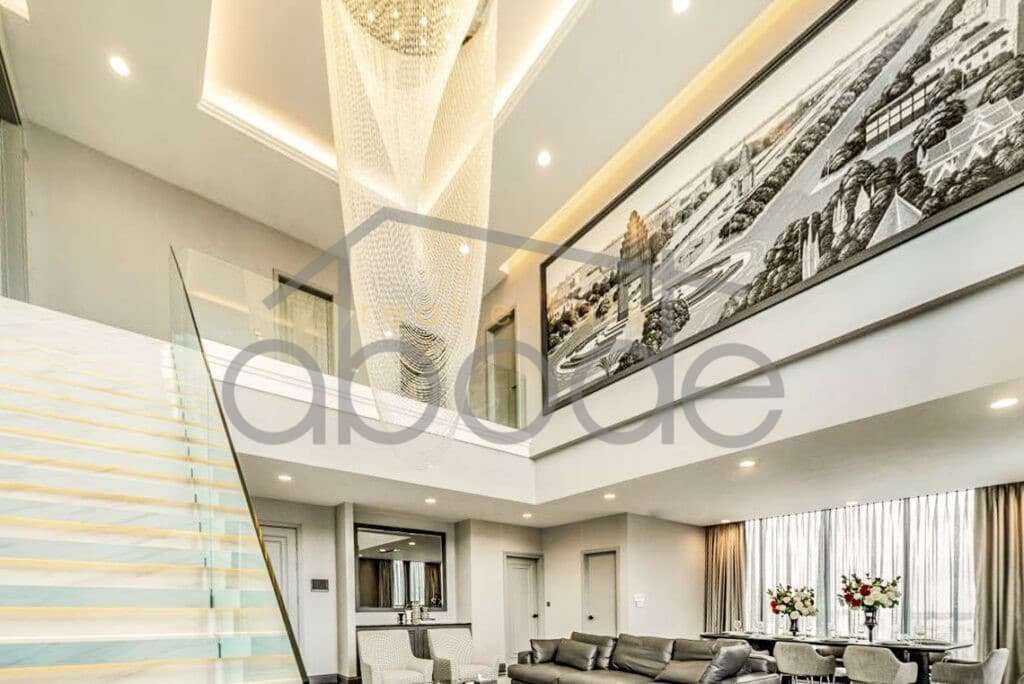 Penthouse apartment for rent BKK 1 Phnom Penh