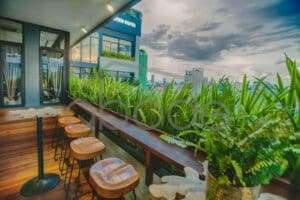 Penthouse apartment for rent Tonle Bassac