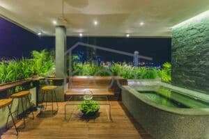 Penthouse apartment for rent Tonle Bassac