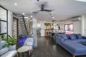 3 bedroom duplex apartment for rent BKK 1 Prampi Makara