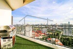 4 bedroom penthouse apartment for rent Chroy Changvar