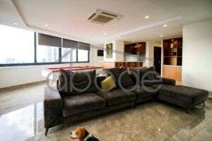 4 bedroom penthouse apartment for rent Chroy Changvar