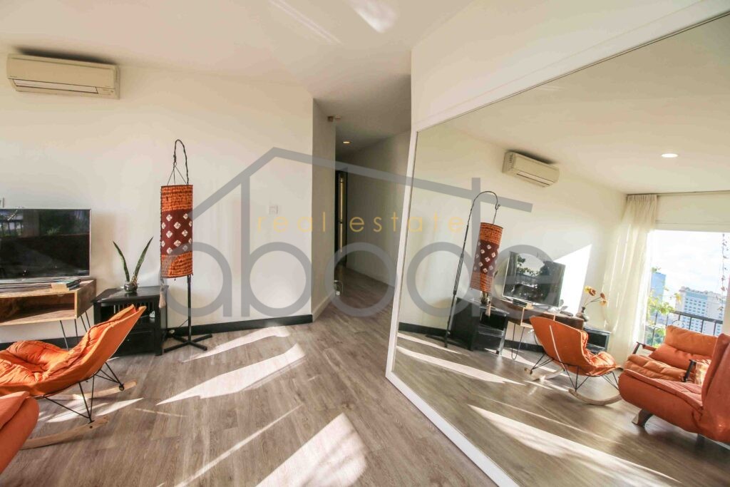 penthouse apartment for rent Chroy Changvar Phnom Penh