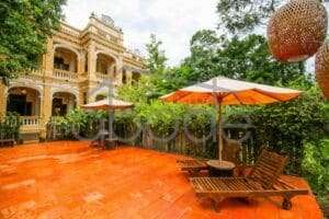 Luxury colonial hotel for sale Chhlong Kratie Province