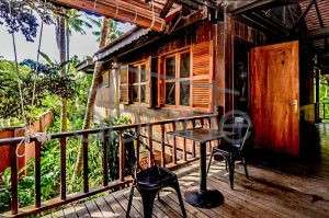 Large 3 bedroom villa set in lush gardens for rent Chroy Changvar