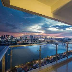 Stunning city views 2 bedroom apartment for rent Chroy Changvar