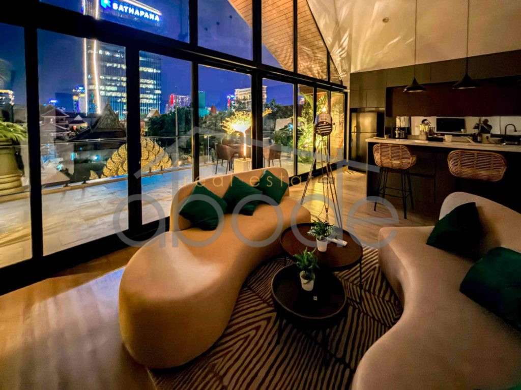 3 bedroom apartment for rent Daun Penh