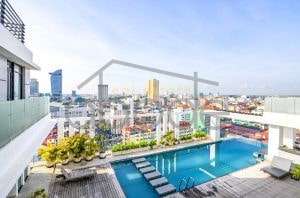 Contemporary 4 bedroom penthouse apartment for sale Central Phnom Penh