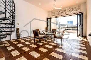 Duplex apartment for rent Daun Penh central phnom Penh