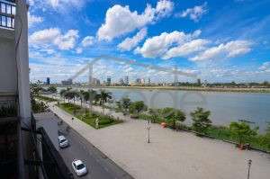 Enormous Riverfront apartment with private terrace for sale Daun Penh