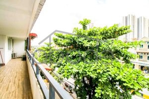 3 bedroom townhouse Tonle Bassac for rent Phnom Penh
