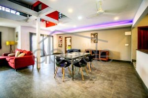3 bedroom townhouse Tonle Bassac for rent Phnom Penh