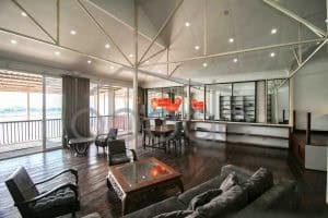riverfront apartment for rent Daun Penh Phnom Penh