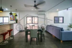 3 bedroom renovated flathouse for sale BKK 1 7 Makara central Phnom Penh