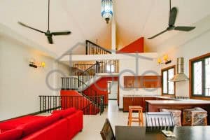 Duplex villa house for rent Royal Palace central Phnom Penh
